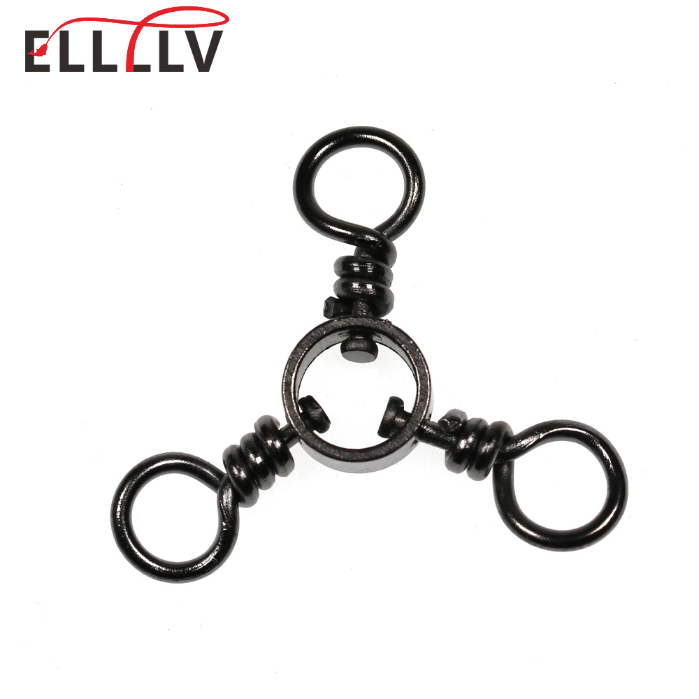 Fishing Lure Accessories - Elllv 10 adet/torba #8 - 3/0