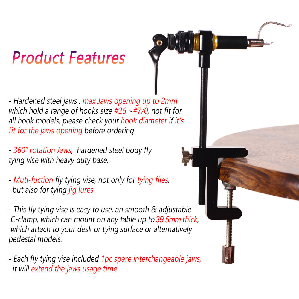 1 Adet 360 °   Döner C-Kelepçe - Fishing Lure Making Kit incelemesi ve fiyatı