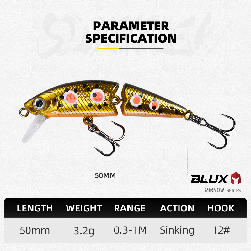 BLUX DR. Minnow Ortak 50 S Swi - Fishing Lure Spinnerbait incelemesi ve fiyatı