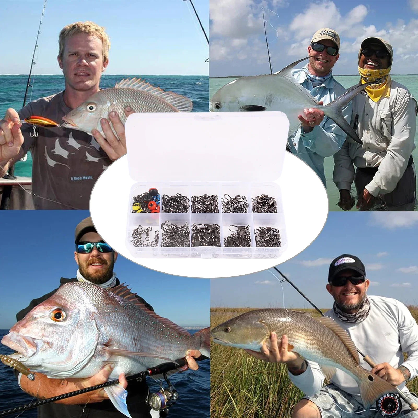 115 adet Balıkçılık Döner Bağl - Fishing Lure Making Kit incelemesi ve fiyatı