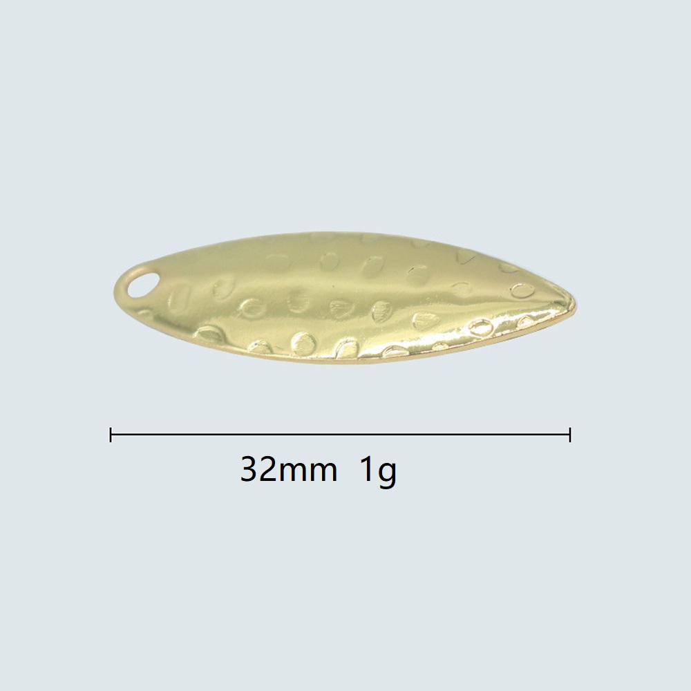 10 Adet/lot Söğüt Yaprağı Pull - Fishing Lure Spinner incelemesi ve fiyatı