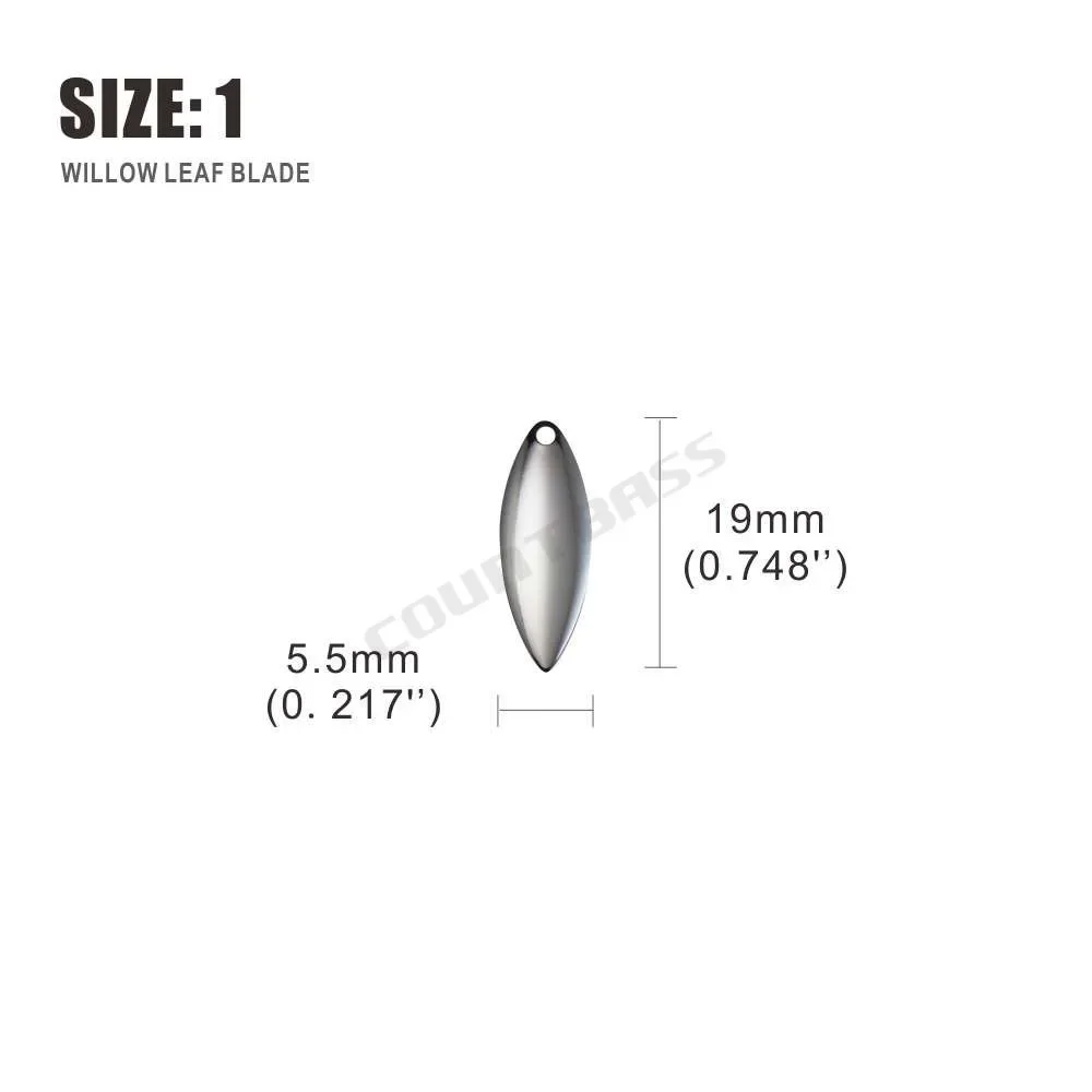 Countbass 50 adet Boyutu 1-6 N - Fishing Lure Spinnerbait incelemesi ve fiyatı
