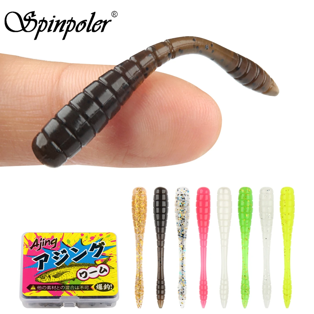 Spinpoler TPR Ajing Yumuşak Ye - Fishing Lure Swimbait incelemesi ve fiyatı